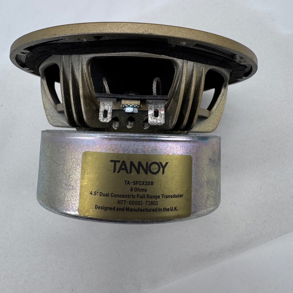 Tannoy Transducer Speaker 4.5" Gold 8 Ohm Dual Concentric Full Range Untested